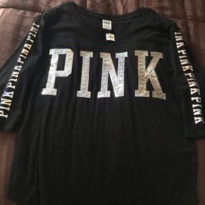 NWT 3/4 Sleeve Victoria’s Secret Spirit Jersey